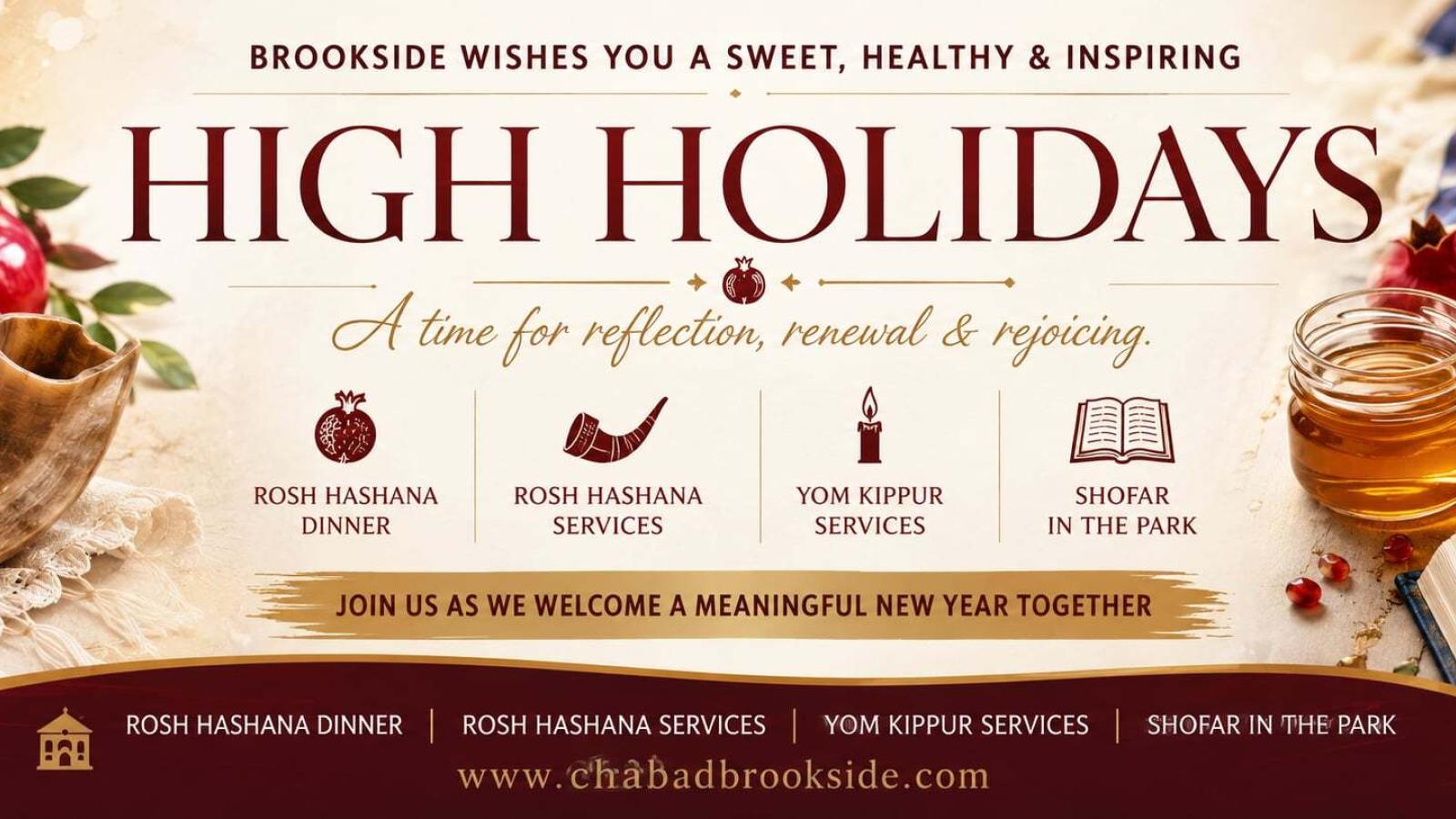 HIGH HOLIDAYS