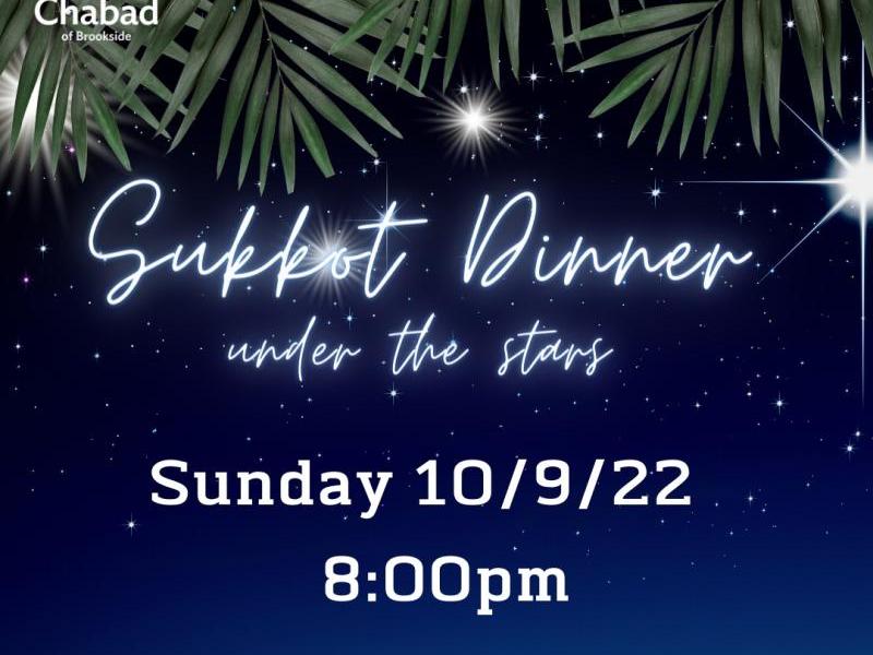 Sukkot Dinner under the stars