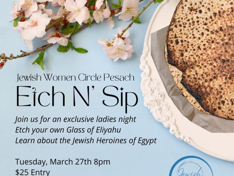 Jewish Women Circle Pesach 